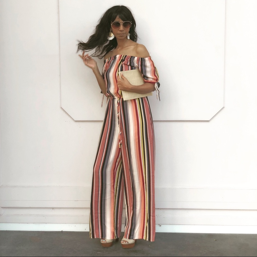 Target Off the shoulder jumpsuit